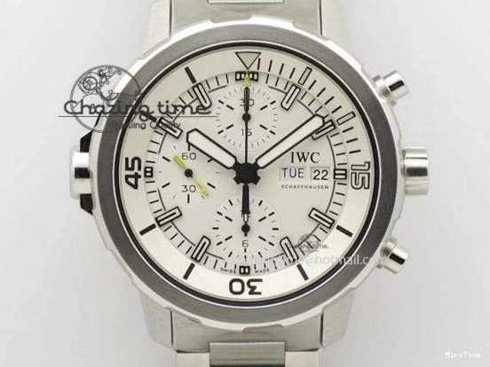 MIROTIME 0207 Fashionable Pilot IW326801 SS MK 1:1 Best Edition Black Dial on Green Nylon Strap MIYOTA 7122